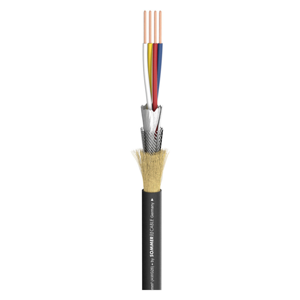 SC-SEMICOLON 4 AES/EBU patch and microphone cable with ARAMID reinforcement