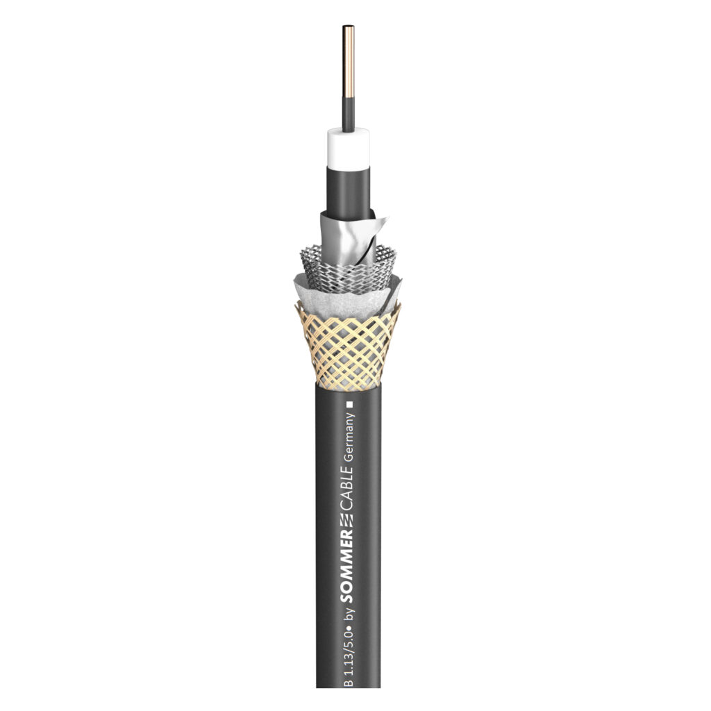 SC-AQUA MARINEX ASTRAL LLX 1.13/5.0 120dB aramid-reinforced and transversely watertight satellite outdoor cable